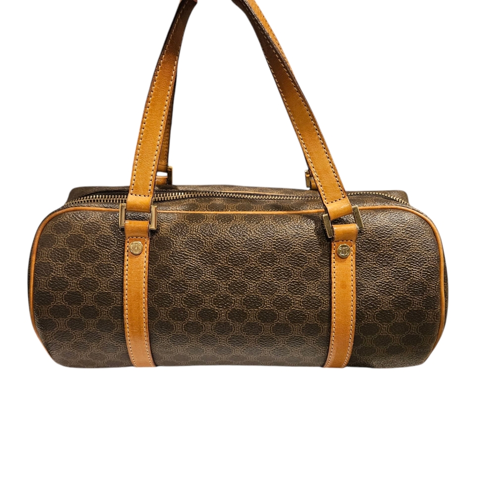 Celine Macadam Mini Boston  Bag